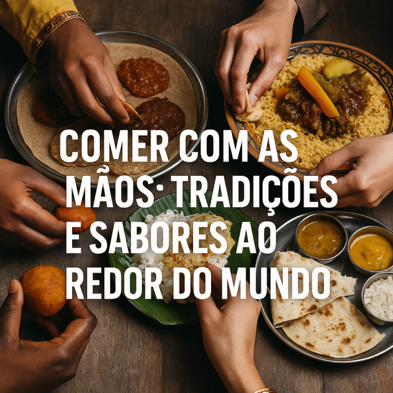 Comer com as mãos